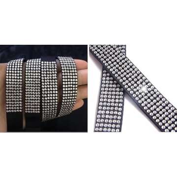 Adjustable Rhinestones Bra Straps for Women - Stylish & Comfort