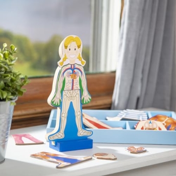 Melissa & Doug Anatomy Playset with 24 Magnetic Pieces