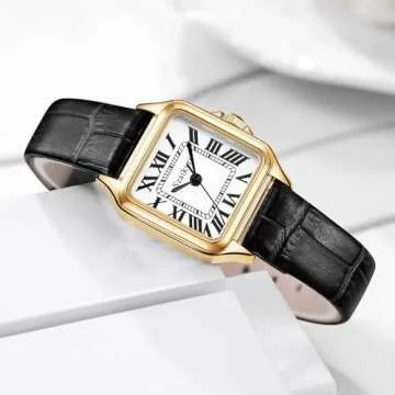 Elegant Szaikyri Classic Square Ladies Watch - Durable Design