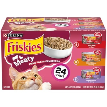 Purina Friskies Gravy Wet Cat Food Variety Pack - Delicious Treats for Cats