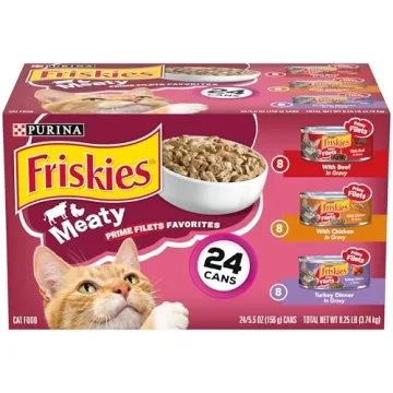 Purina Friskies Gravy Wet Cat Food Variety Pack - Delicious Treats for Cats