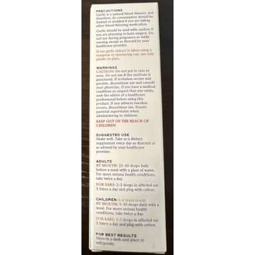 Pure Garlic Extract with Allicin Classic Formula Boost Immune Support Vegan Friendly Natural Supplem...