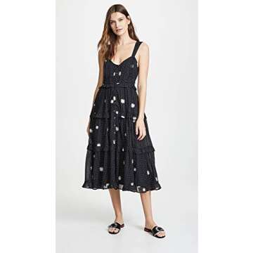 Free People Women's Daisy Chain Midi Dress