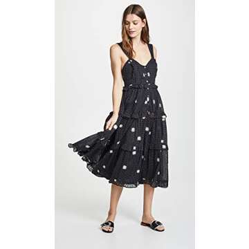 Free People Women's Daisy Chain Midi Dress