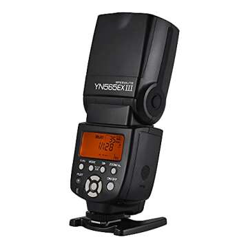 YONGNUO YN565EX III Wireless Flash Speedlite Compatible with Canon DSLR Camera
