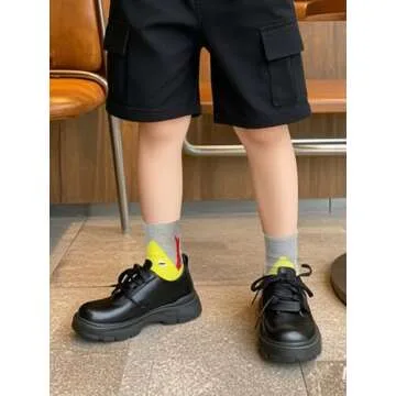 Fun Colorful Kids Socks - Shark Stripes & More!