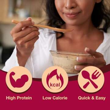Keto-Friendly High Protein Maple Oatmeal – 7 Count