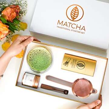 Youkoya Matcha Starter Set for Tea Lovers and Beginners