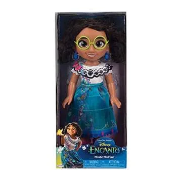 Disney Encanto Mirabel - 14 Inch Articulated Fashion Doll with Glasses & Shoes