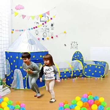 Omysky Kids Play Tent with Tunnel - Adventure Awaits!