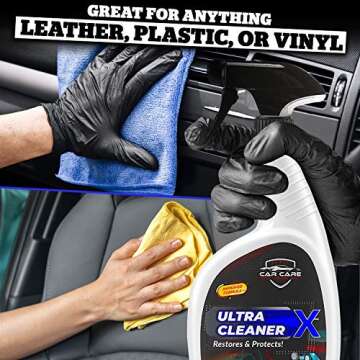 Affordable Multi-Surface Car Cleaner with Microfiber Towels