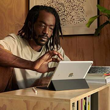 2021 Apple 10.2-inch iPad (Wi-Fi + Cellular, 64GB) - Silver with AppleCare+ (2 Years)