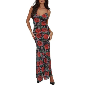 AskmAn Women Elegant 2024 Spring Summer Mesh Party Club Evening Bodycon See Through Long Dress Whole...