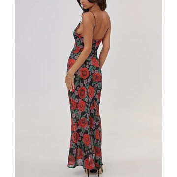 AskmAn Elegant Bodycon Dress for Spring Summer Parties