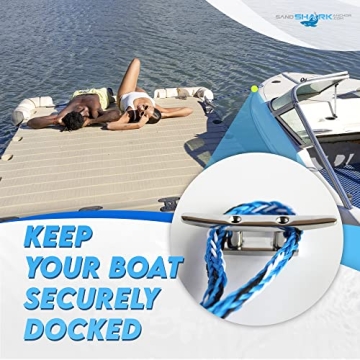 Sand Shark Bungee Dock Line - Secure Your Boat Easily