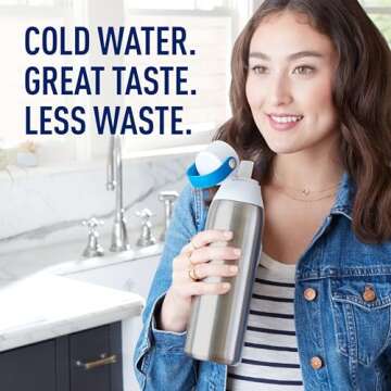 Brita Stainless Steel Filtering Water Bottle 32 oz – Eco-Friendly
