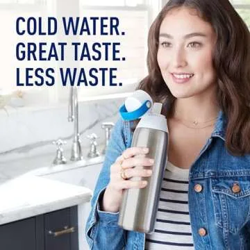 Brita Stainless Steel Filtering Water Bottle 32 oz – Eco-Friendly