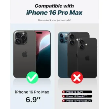 OCASE for iPhone 16 Pro Max Case Detachable Wallet Case with Card Holder, [2 in 1] PU Leather Flip Folio Case with RFID Blocking Stand Wrist Strap Shockproof Phone Cover 6.9 Inch 2024, Blue