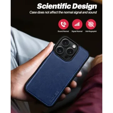 OCASE for iPhone 16 Pro Max Case Detachable Wallet Case with Card Holder, [2 in 1] PU Leather Flip Folio Case with RFID Blocking Stand Wrist Strap Shockproof Phone Cover 6.9 Inch 2024, Blue