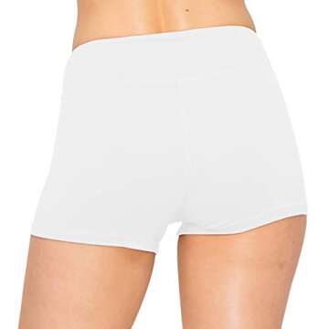 ALWAYS Women Workout Yoga Shorts - Premium Soft Stretch