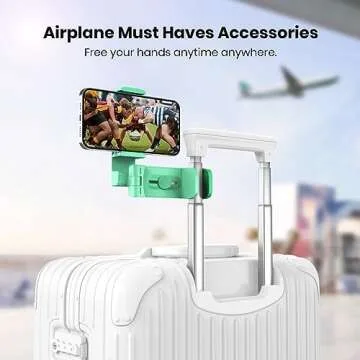 Universal Airplane Phone Stand Holder for 360° Rotation - Klearlook Travel Essentials