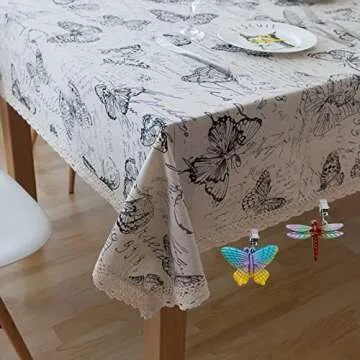 Bekith Vintage Butterfly Tablecloth Weights for Outdoor Uses
