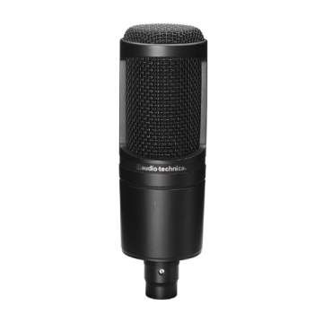 Audio-Technica AT2020 Cardioid Condenser Microphone for Creators and Musicians