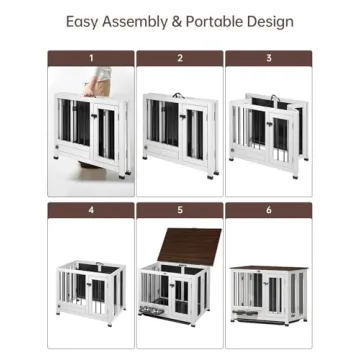 OtterOasis Dog Crate Furniture - Stylish & Functional