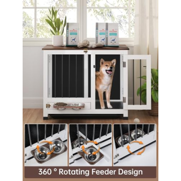 OtterOasis Dog Crate Furniture - Stylish & Functional