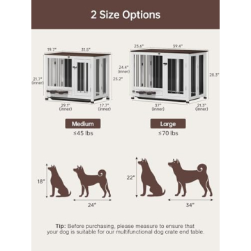 OtterOasis Dog Crate Furniture - Stylish & Functional