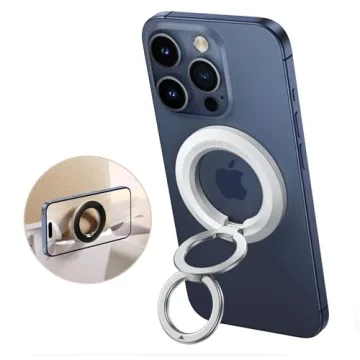 SYNCWIRE MagSafe Ring Holder | Magnetic Phone Grip & Kickstand for iPhone & More