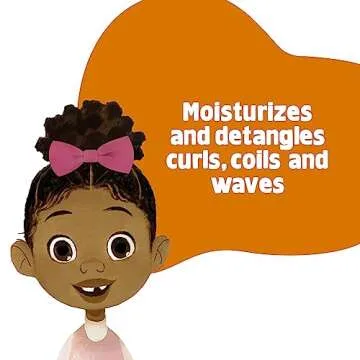 Dove Shampoo and Conditioner Set + Detangler Spray for Kids - Kids Hair Love Collection, Shampoo and Conditioner, Curly and Wavy Hair Products (3 Piece Set)