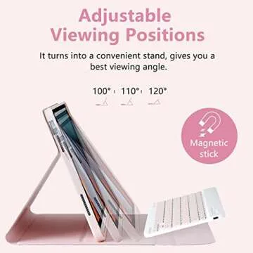 MMK Keyboard Case for iPad 11th & 10th Generation