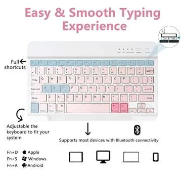 MMK Keyboard Case for iPad 11th & 10th Generation