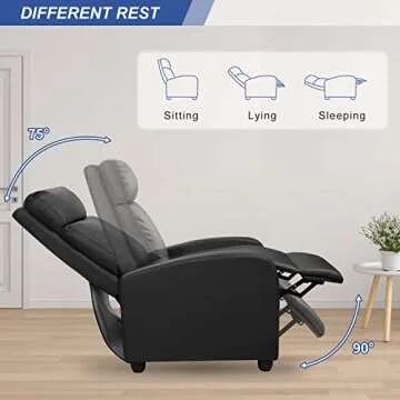 Devoko Massage Recliner Chair for Home Theater Comfort