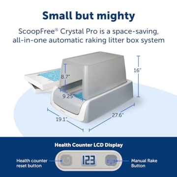 ScoopFree Self-Cleaning Cat Litter Box - Odor Control