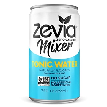 Zevia Zero Calorie Mixer - Tonic Water (Pack of 12)