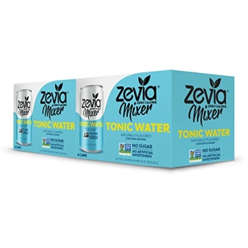 Zevia Zero Calorie Mixer - Tonic Water (Pack of 12)