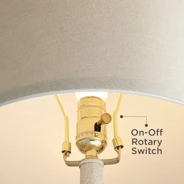 Stunning 360 Lighting Rustic Table Lamps Set of 2