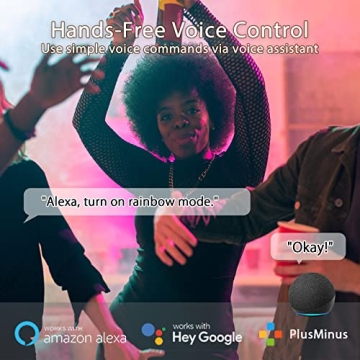 LUMIMAN Smart Light Bulbs - Voice-Controlled Color Changing Bulbs