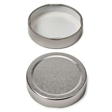 EZOWare Airtight Glass Jars Set of 12 for Kitchen Storage