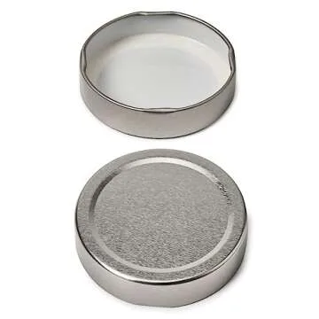 EZOWare Airtight Glass Jars Set of 12 for Kitchen Storage