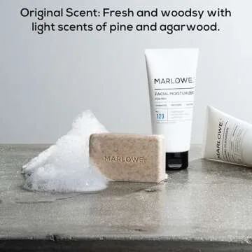 Marlowe Men's Scrub Soap 7 oz - Natural Exfoliation