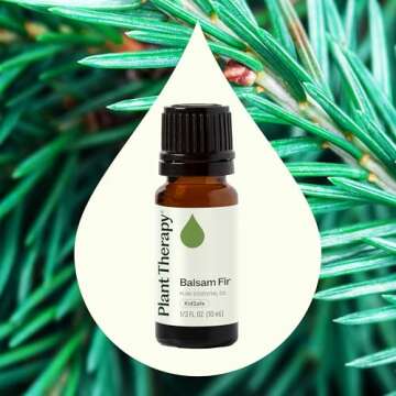 Plant Therapy Balsam Fir Essential Oil 10 mL (1/3 oz) 100% Pure, Undiluted, Therapeutic Grade