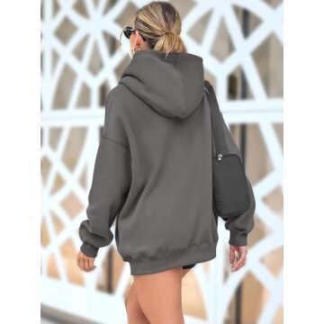 AUTOMET Oversized Sweatshirt for Stylish Fall Layering