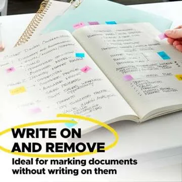 Post-it Flags - Assorted Colors for Easy Note Organization