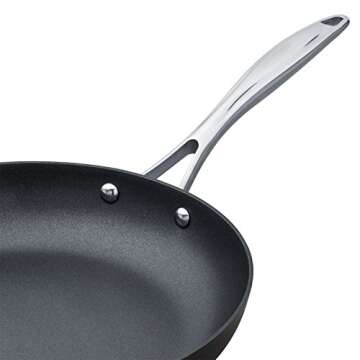 Amazon Brand – Stone & Beam Hard-Anodized Non-Stick Aluminum Kitchen Cookware Set, Pots and Pans - 17-Piece Set