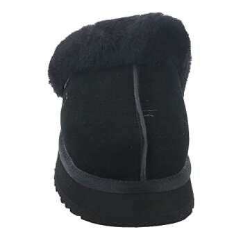 UGG Women's Disquette Slipper, Black, 10