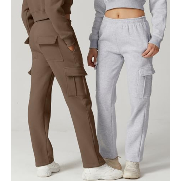 QINSEN Comfortable Women’s Sweatpants with Pocket Style