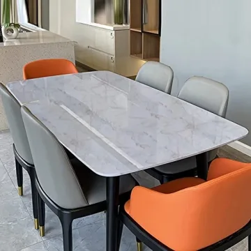 Stylish UNIHOME White Marble Contact Paper 15.7" x 197"